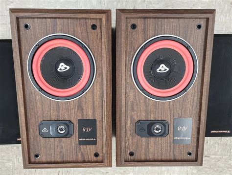 A Set Cerwin Vega Speakers Model At Vintage Audio Way Floor