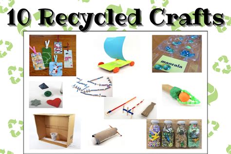 10 Crafts Using Recycled Materials – Charles County Public Library