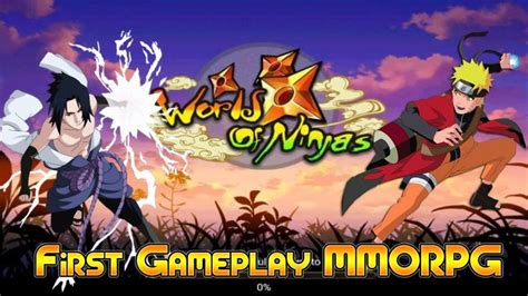 World Of Ninjas Will Of Fire Watcha Playin First Gameplay MMORPG