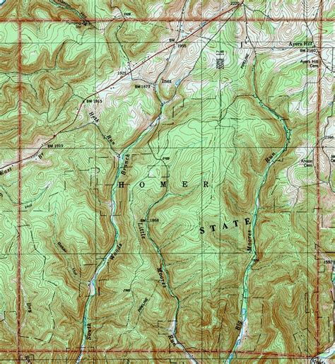 Potter County Pennsylvania Township Maps