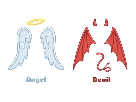 Angel And Demon Wings