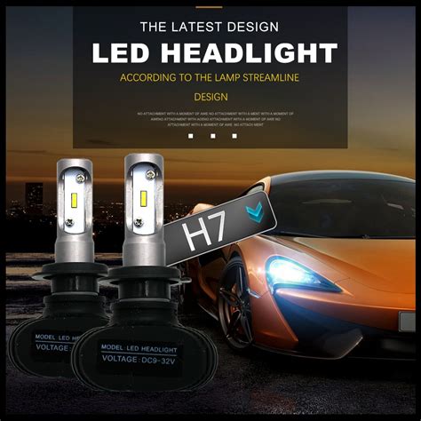 Modifygt S1 H11 H8 H9 H4 Led H7 H1 H3 9006 HB4 Car Headlight Bulbs Auto