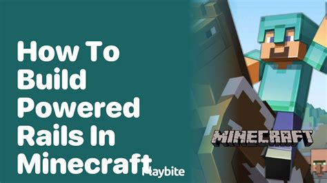 How To Build Powered Rails In Minecraft A Simple Guide Playbite