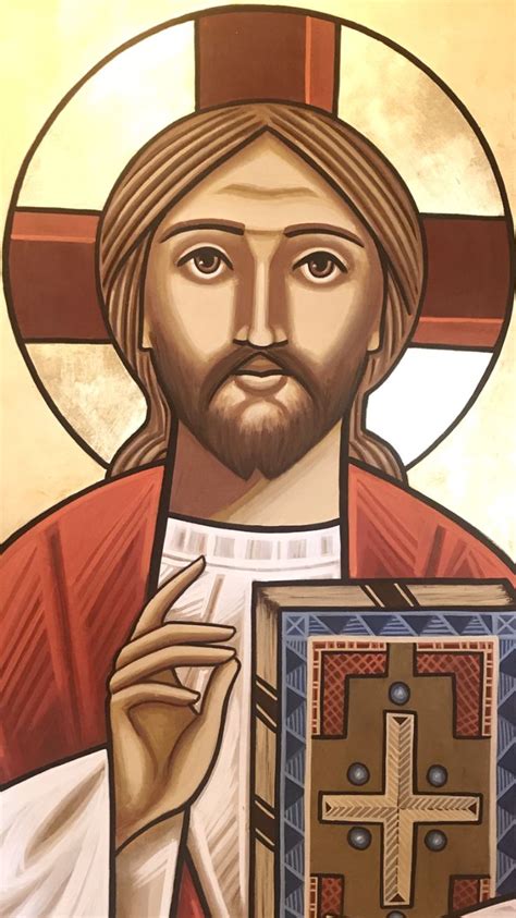 Jesus Christ Coptic Art Religious Images Religious Icons Religious