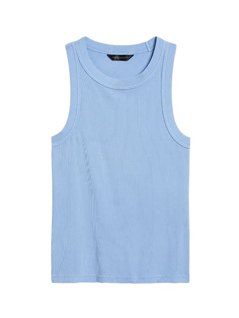 Banana Republic Fitted Ribbed Tank