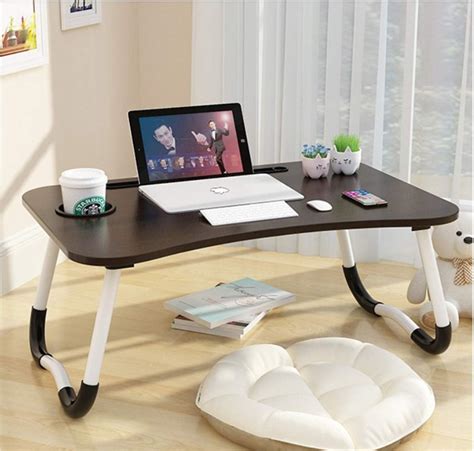 Mesa de cama para ordenador portátil escritorio portátil soporte de