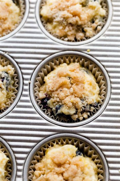 Lemon Blueberry Muffins Sally S Baking Addiction