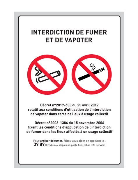 Lot Adh Sifs Interdiction De Fumer Vapoter X Vente Au Mineurs