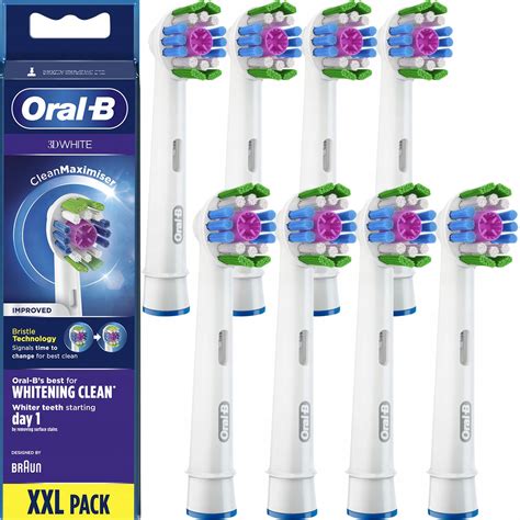 Oryginalne Końcówki Braun Oral B 3D White 8 szt 13591921699 Allegro pl