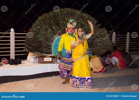 Peacock Dance Editorial Photo Image Of Asian Adult 58193891