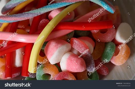 Different Types Candy That Give Beautiful Stock Photo 1736338526 | Shutterstock