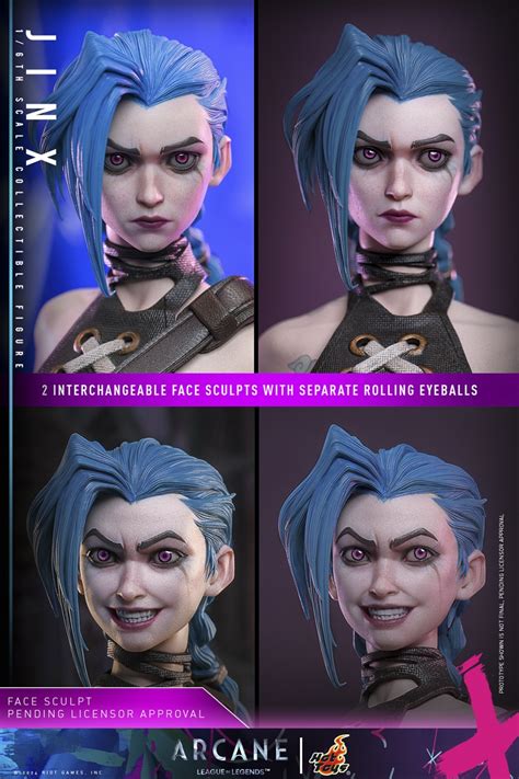 Jinx Arcane Hot Toys Tms Scale Figure