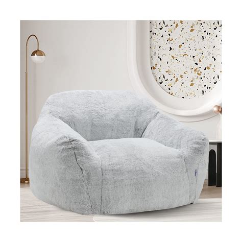 Homguava Giant Bean Bag Chair Sofa High Density Foam Filled Sofa Chair Large Ebay