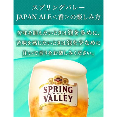 クラフトビール キリンspring Valleyスプリング バレー スプリングバレー Japan Ale 350ml×48本 送料無料