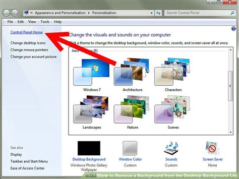 How To Remove A Background From The Desktop Background List Windows