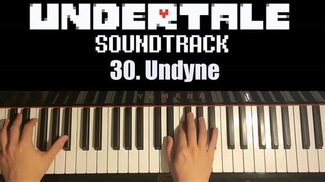 Undertale Ost 30 Undyne Piano Cover By Amosdoll Youtube