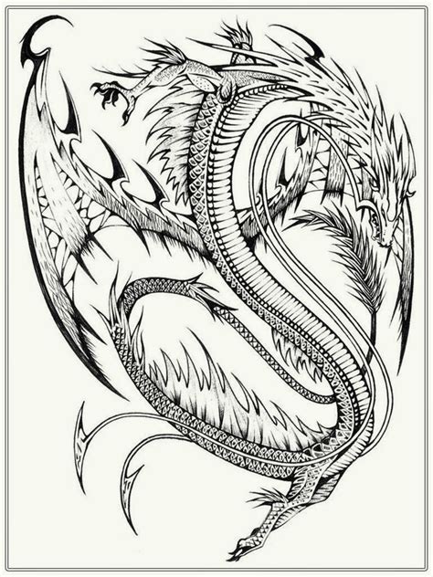 Chinese Dragon Coloring Pages to Print - Coloring Pages