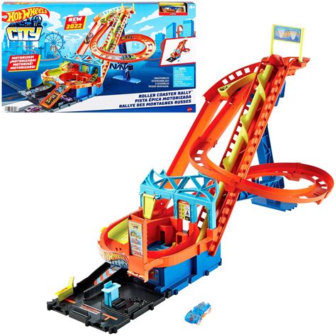 Best Buy Hot Wheels City Roller Coaster Rally Hdp