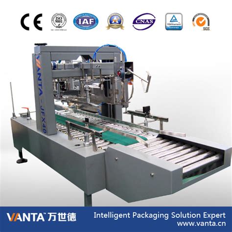 40cpm Automatic Carton Packing Machine Hot Melt Glue Carton Sealer China Carton Sealer And