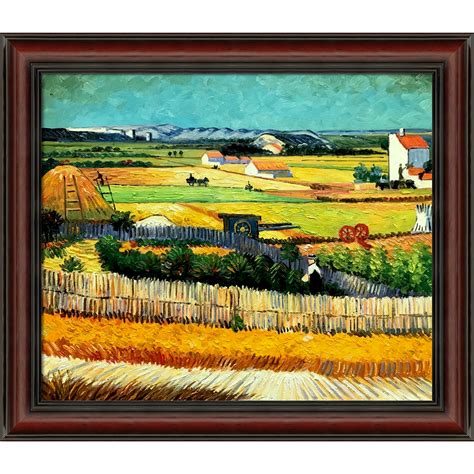 Overstock Art The Harvest By Vincent Van Gogh Painting On Canvas