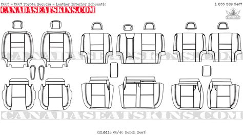 2001 2007 Toyota Sequoia Custom Leather Upholstery