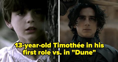 Dune Cast Photos First Role Vs. In The Movie