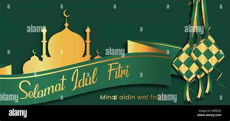 Selamat Hari Raya Idul Fitri Meaning Happy Eid Mubarak For Moslem