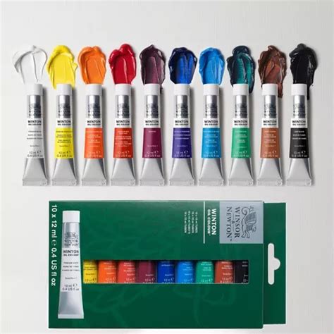 Estojo Tinta Leo Winton Ml Cores Winsor Newton