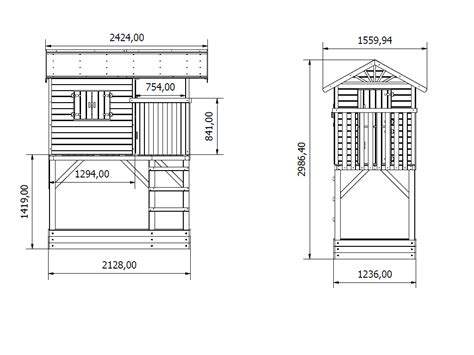 Cabane De Jardin Sur Pilotis Tree Hut Avec Bac Sable Kdi Promotion