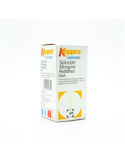 Compra Keppra 100 Mg Ml Sol Oral 150 Ml UCB de México Levetiracetam