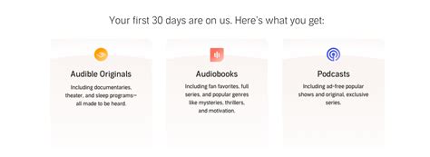 Audible Membership Plans - Compare | Amazon.com