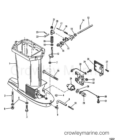 Drive Shaft Housing Mercury Outboard Elpto Md