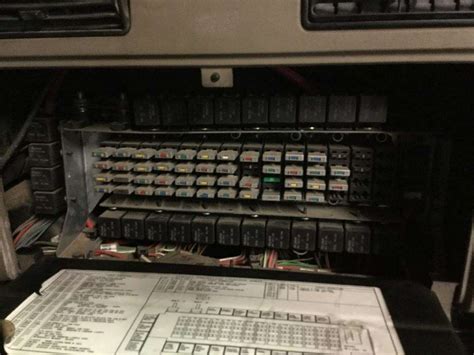 International 9200 Fuse Panel Diagram