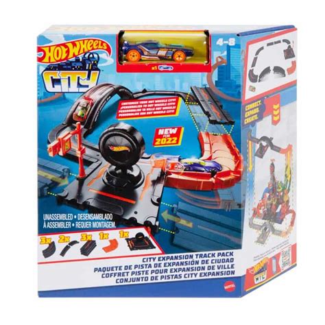 Set De Joaca Masinuta Cu Circuit Hot Wheels City Expansion Track HDN Produse