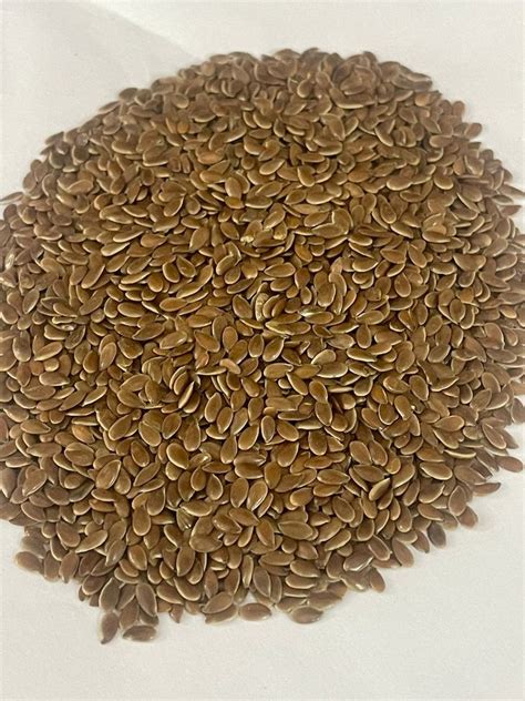 Natural Brown Roasted Flax Seeds For Agriculture Packaging Type