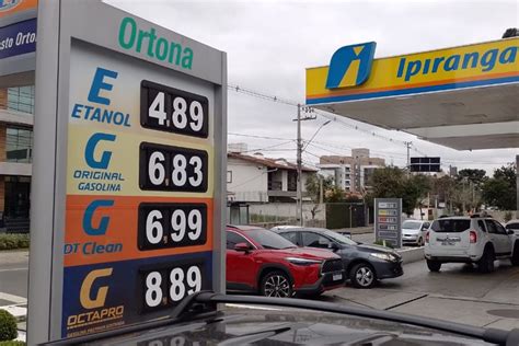 Pre O Da Gasolina Cai Em Postos De Curitiba Para Menos De R