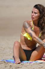 Jenny Thompson In Bikini At A Beach In Majorca Hawtcelebs