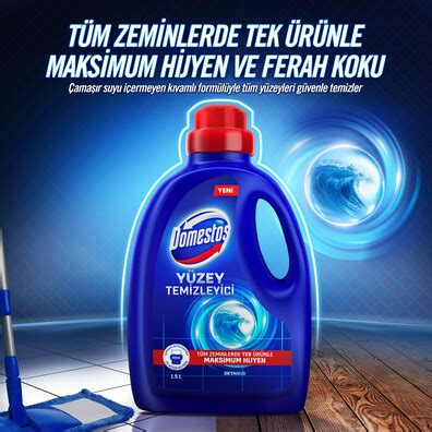 Domestos 1500 ml Okyanus Yüzey Temizleyici İsteGelsin