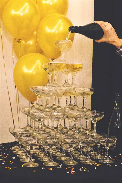 How To Build A Champagne Tower A Beautiful Mess