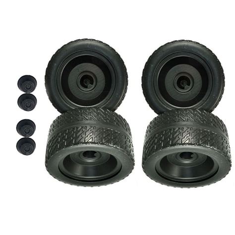 Power Wheels Lightning McQueen Front and Rear Wheels Kit Set 4 Pack