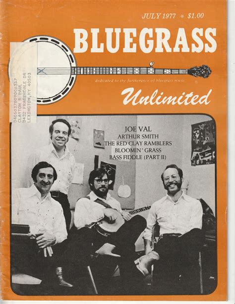 Contents Bluegrass Unlimited Index