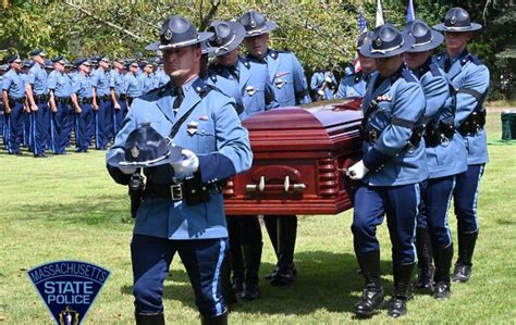 Massachusetts State Police lay trooper to rest who died suddenly – Fall ...