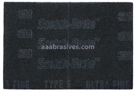 M X Gray Scotch Brite Pro Hand Pad