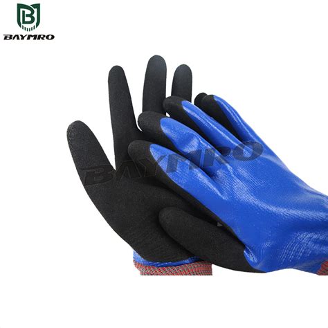 Double Dipped Latex Coating Gloves Baymro Safety Is The Top 1 Ppe