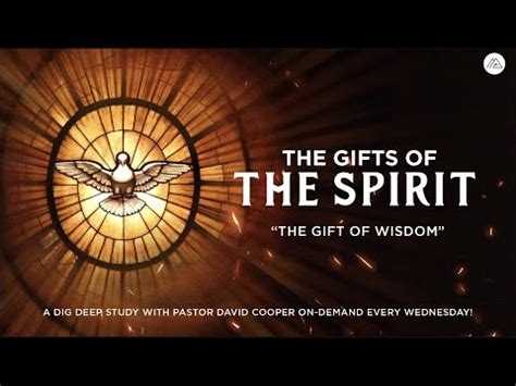 The Gift Of Wisdom Pastor David Cooper Mount Paran Church Youtube