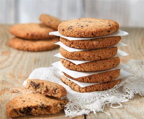 Biscotti Veloci Di Frutta Secca E Cioccolato Senza Zucchero