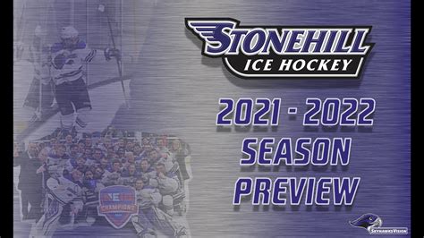 Stonehill Skyhawks Mens Hockey 2021 Season Preview Youtube