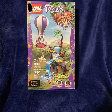 Lego Friends Tiger Hot Air Balloon Jungle Rescue Brand New