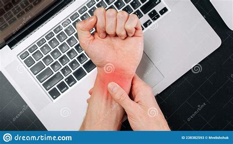 Carpal Tunnel Syndrome Hand Pain In Man Injury Wrist Arthritis Office