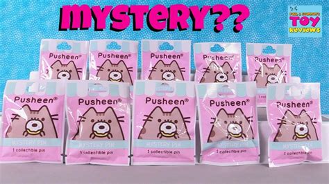 Pusheen Mystery Pins Series 1 Collector Blind Bag Pack Opening Pstoyre Blind Bags